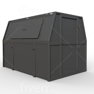 Täckt liftdumper (CLL10RS)